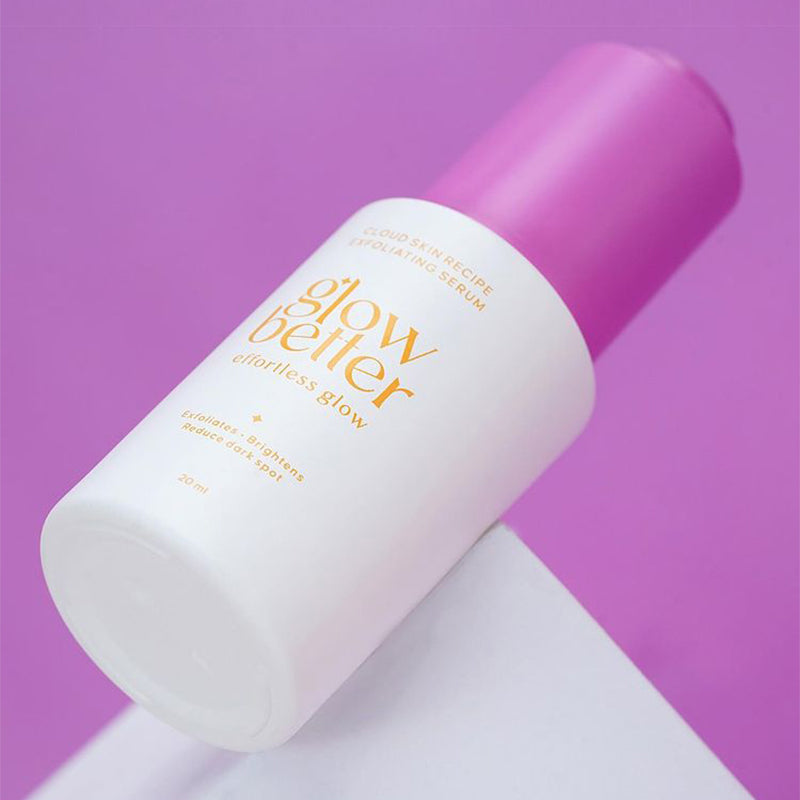 Glow Better Effortless Glow Cloud Skin Recipe Exfoliating Serum