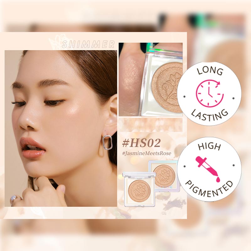 Focallure Shimmering Skin Pressed Highlighter FA234 #HS02