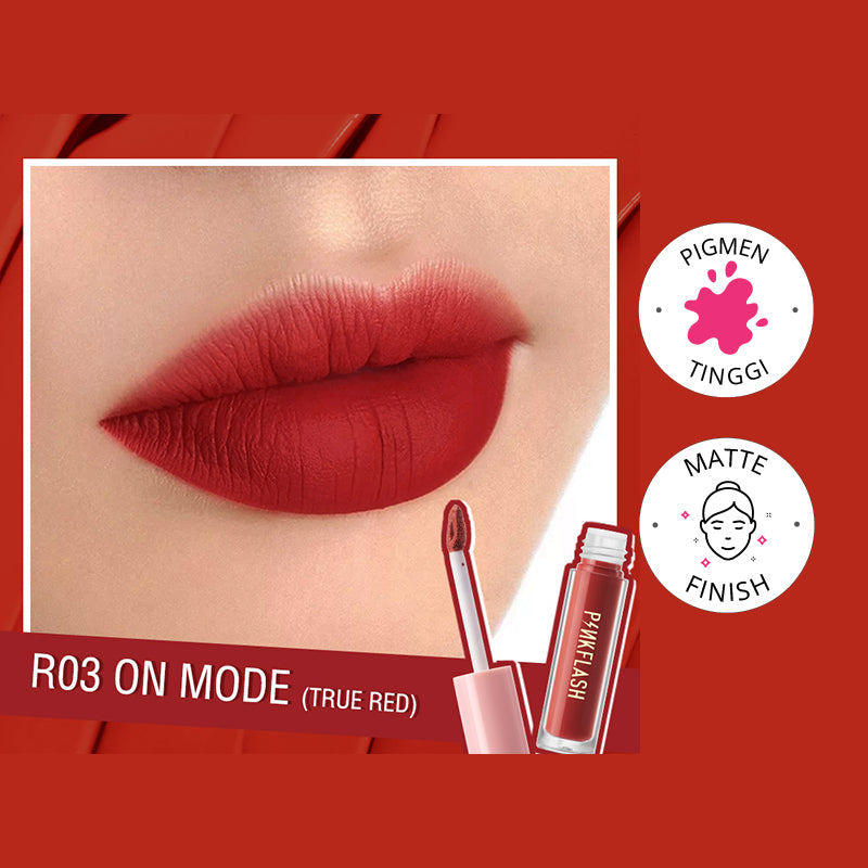 Pinkflash L01 Lasting Matte Lipcream - R03