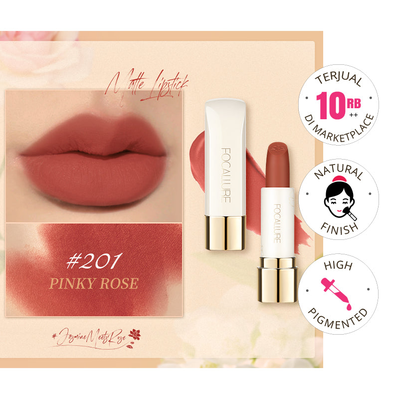 Focallure Pure Matte Lipstick FA203 - 201