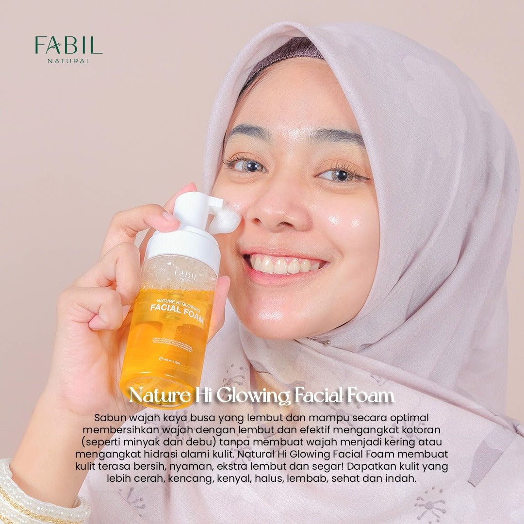 FABIL Nature Hi Glowing Facial Foam 110ml